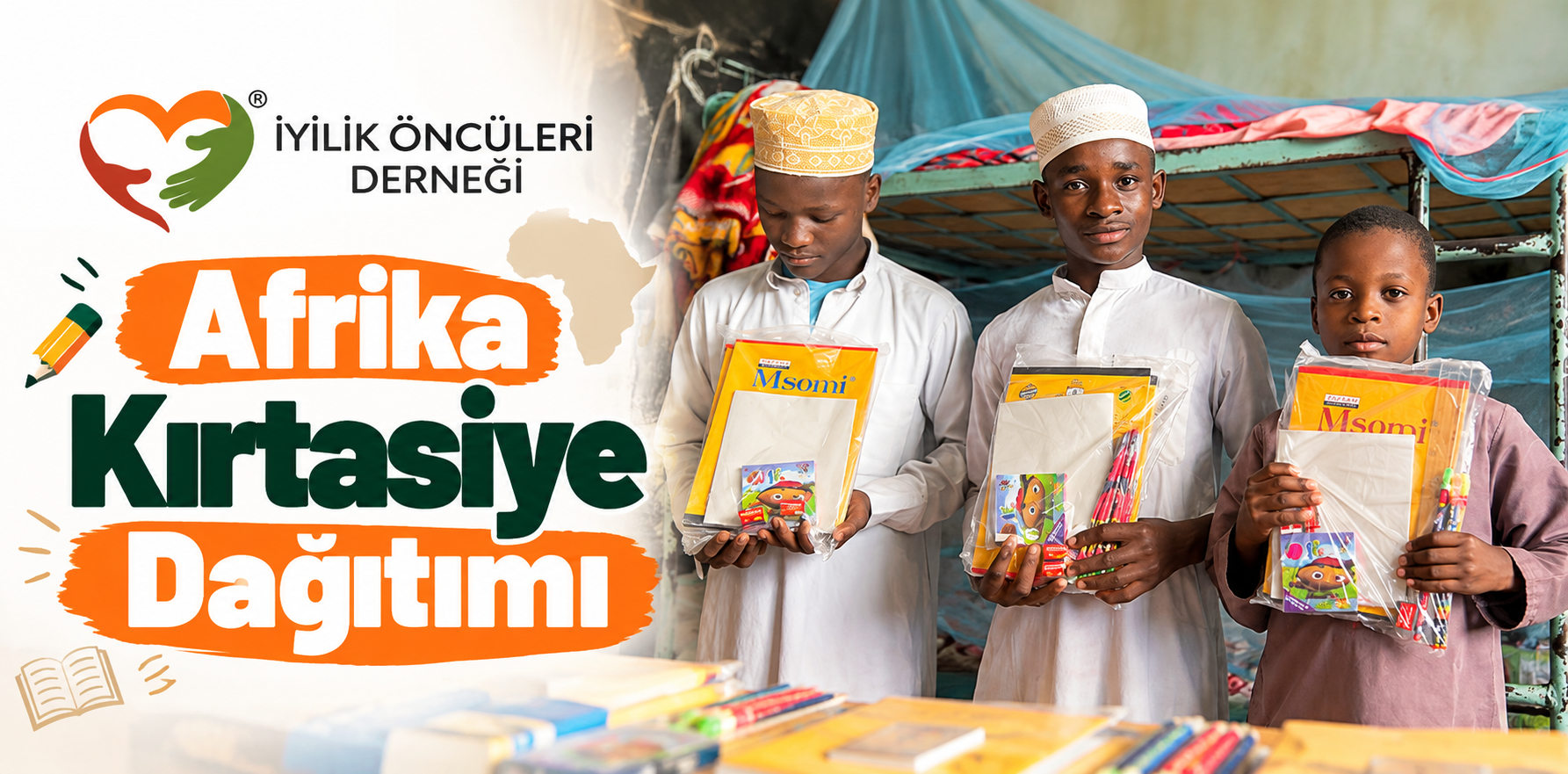 Afrika Kırtasiye Hediyesi